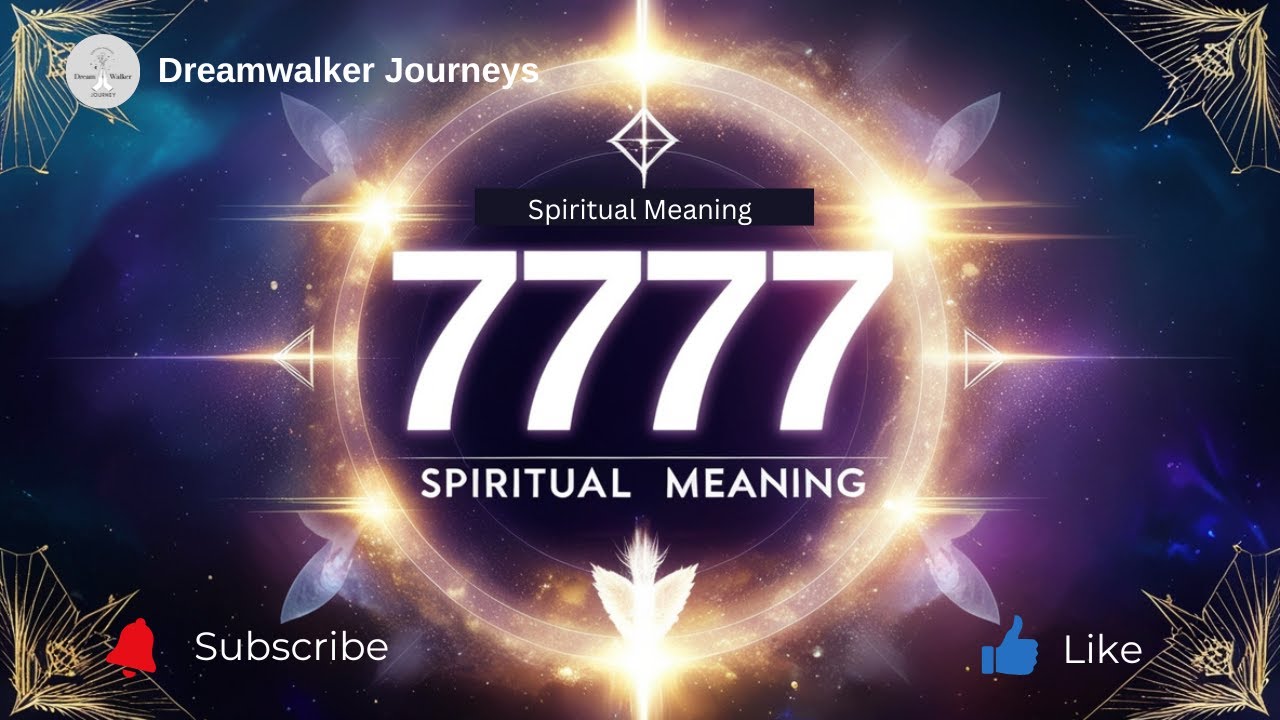 Spirituelle Bedeutung von 7777 | G&ouml;ttliche Ausrichtung, Erwachen & H&ouml;herer Sinn