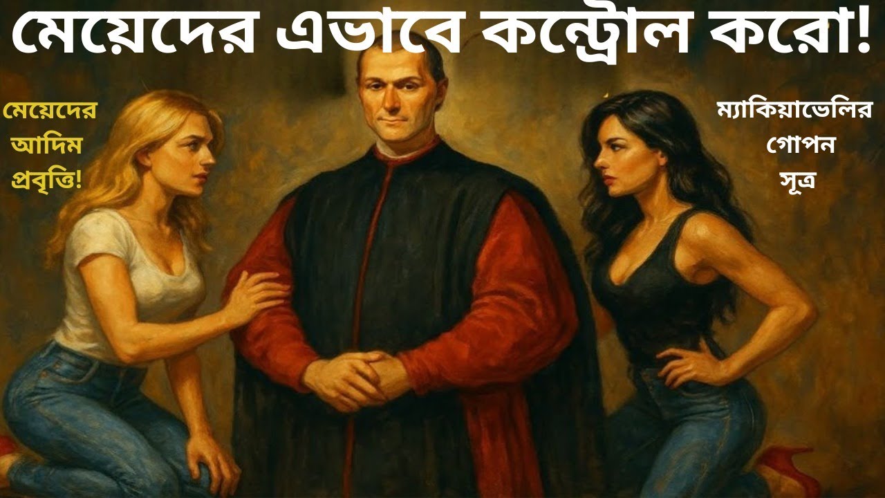 নারীর মন নিয়ন্ত্রণ করার গোপন কৌশল | Machiavelli’র Dark Psychology | Life Changing Advice