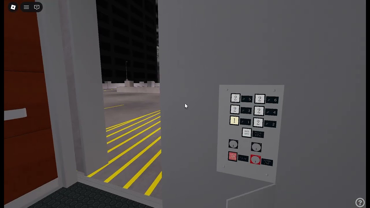 US Elevator Parking Garage Downtown Lakewood Roblox