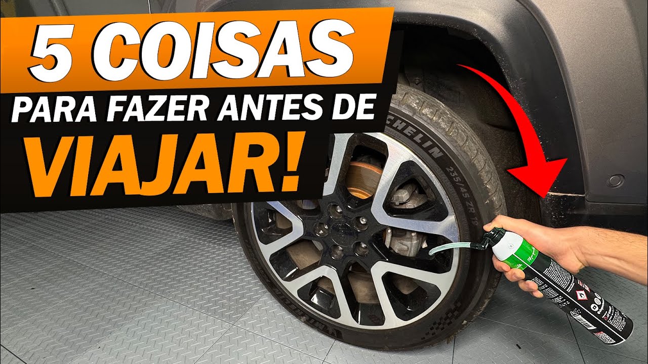 O que FAZER ANTES de VIAJAR! Checklist e Revis&atilde;o para Viagem Longa