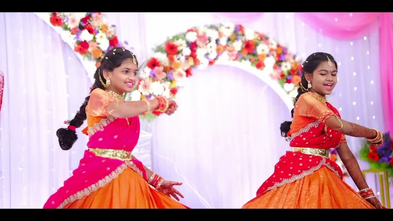 Our Half saree Full video 😘❤️❤️#haldi#josnika#samhita