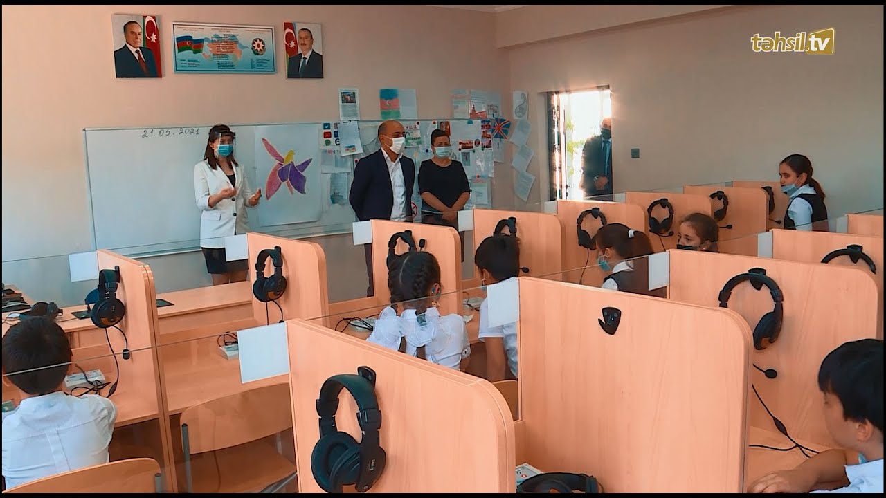 Mayın 21-də təhsil naziri Emin Əmrullayev Bakı şəhəri 171 nömrəli tam orta məktəbdə olub