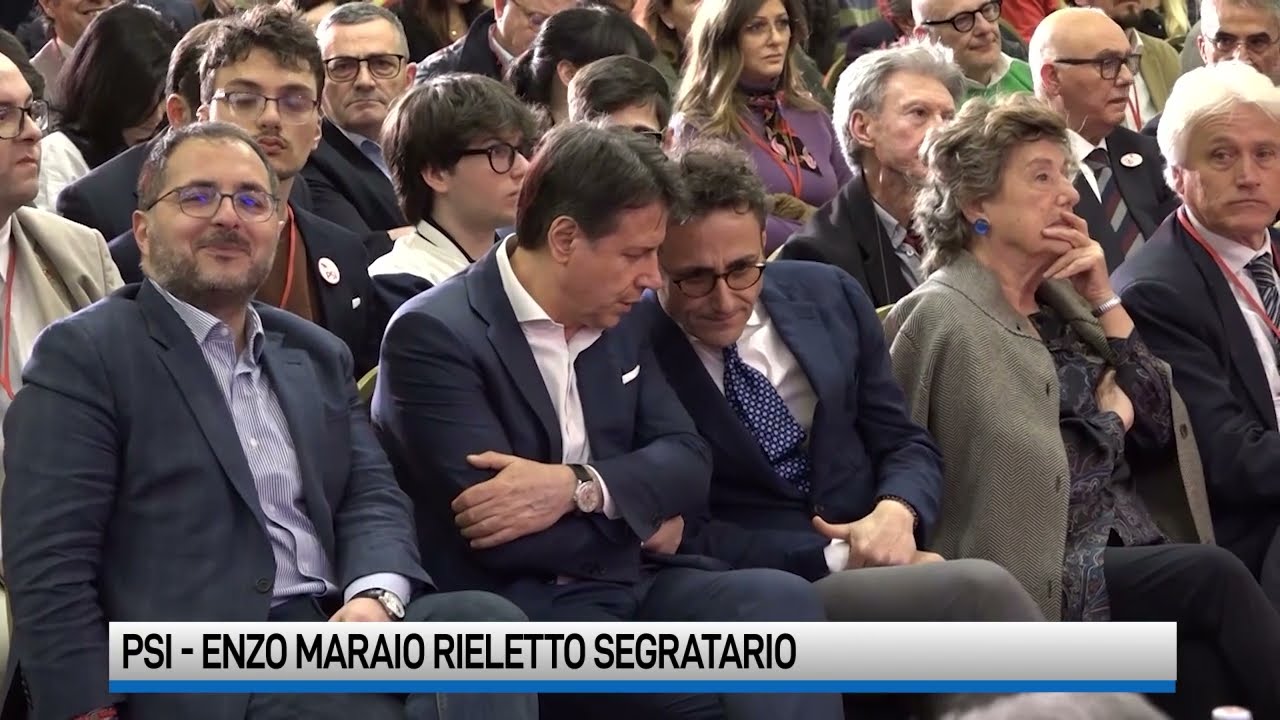 Enzo Maraio rieletto segretario del Psi