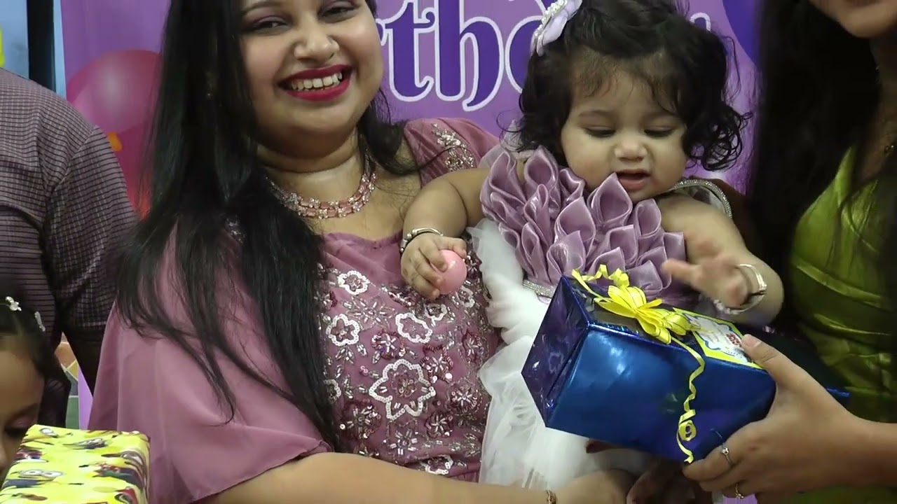 Dhaanya 1st birthday party 