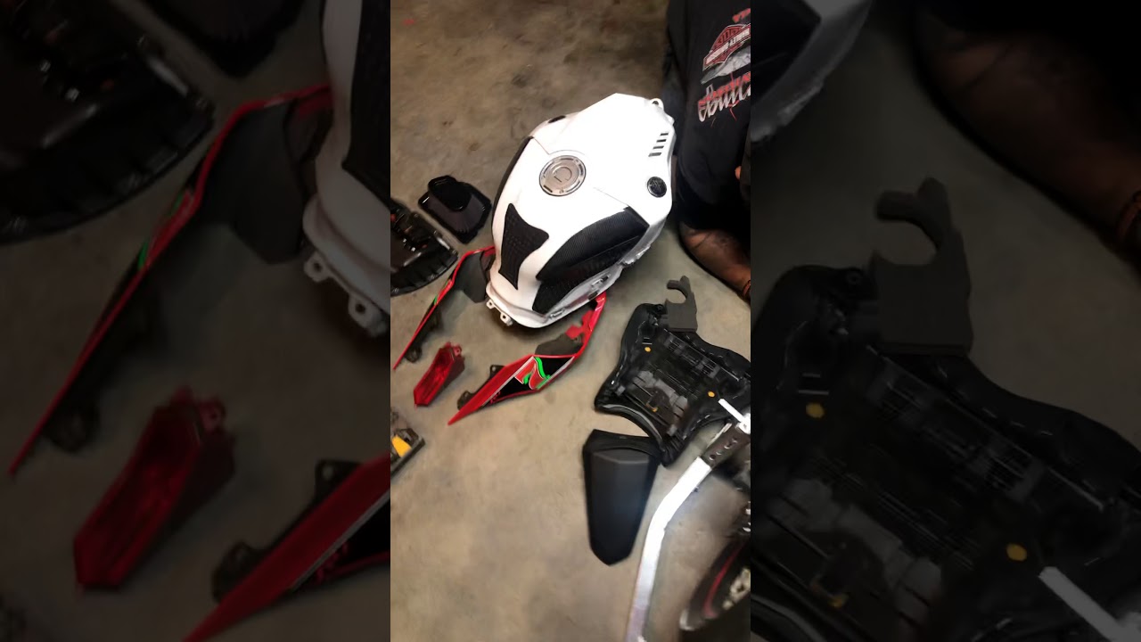 2016 Yamaha R1 ABS pump removal