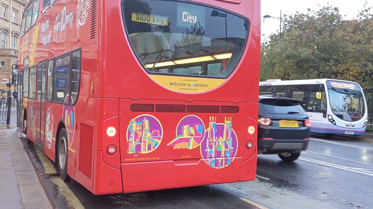 Bus observations in York (November 2021) W/ Music