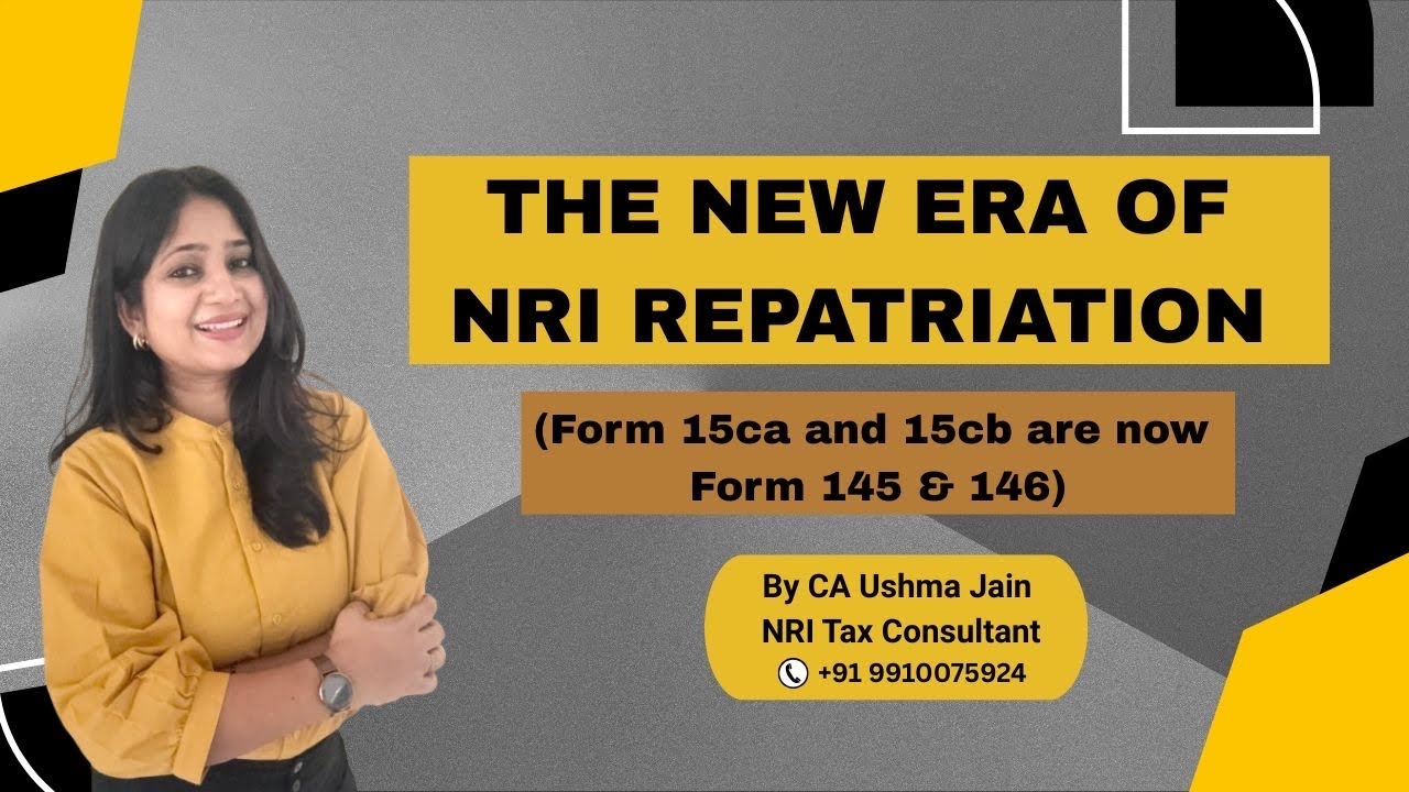 Прощайте, 15CA/15CB! Новые формы 145 и 146 для нерезидентов Индии | Подробное описание процесса