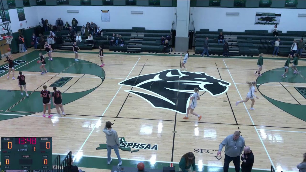 Pioneer Senior High  vs Wellsville High School Girls' JuniorVarsity Basketball