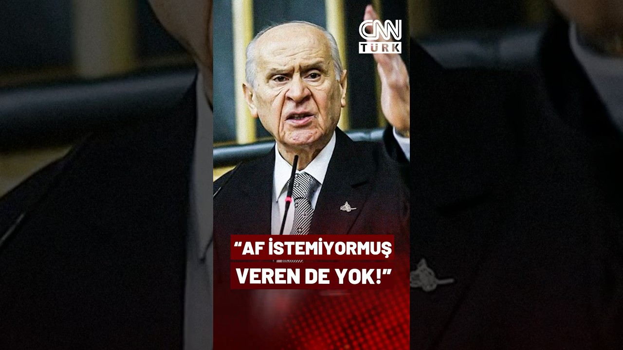 Devlet Bah&ccedil;eli'den Hosat'a Sert Tepki: Af İstemiyormuş, Veren De Yok Zaten!