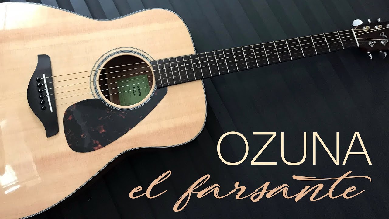 Ozuna - El Farsante (Guitar & Bass Cover) Improvisación