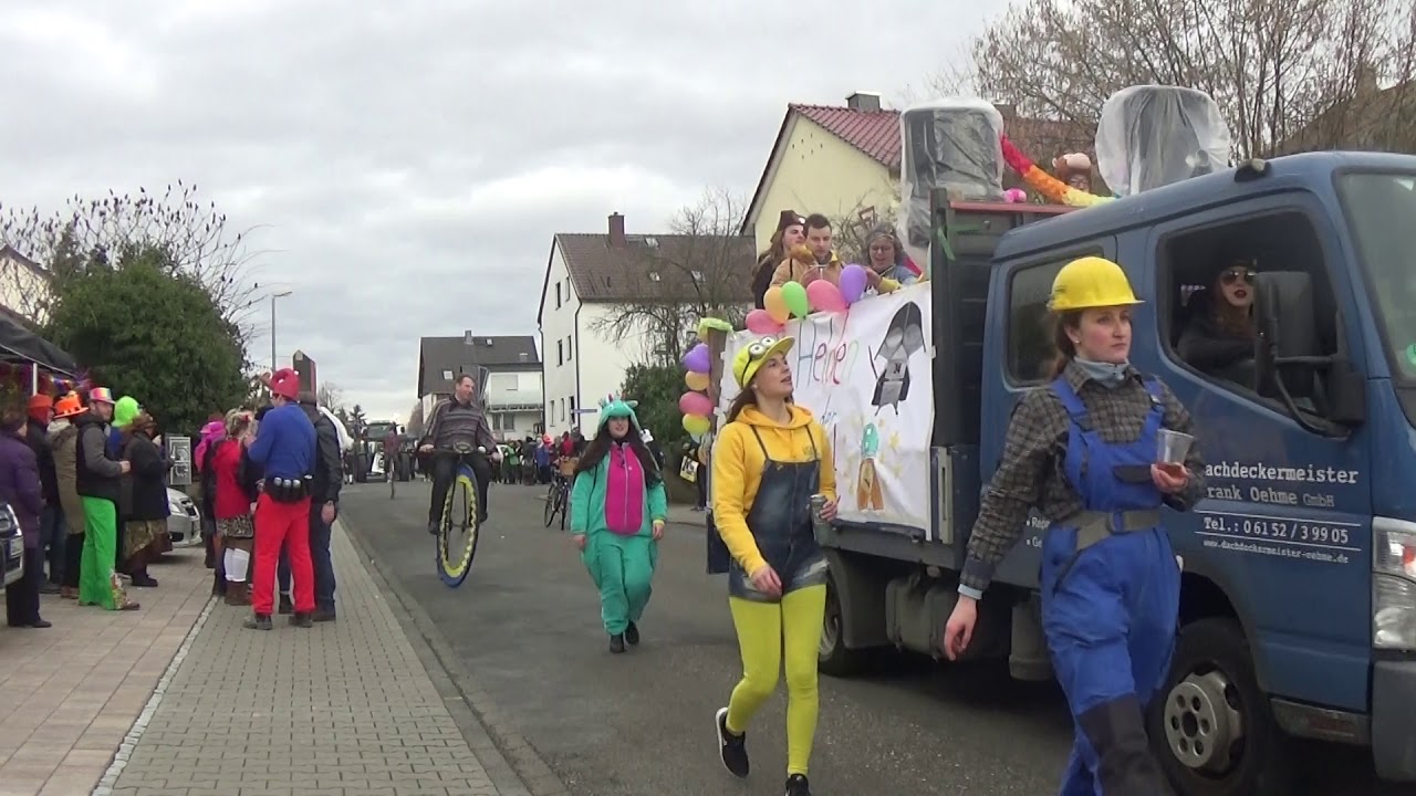 Faschingsumzug Büttelborn 2020 Teil 1