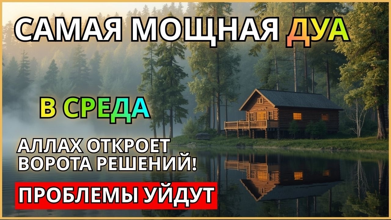 САМАЯ СИЛЬНАЯ Дуа в СРЕДА Все желания сбываются! #дуа 💞