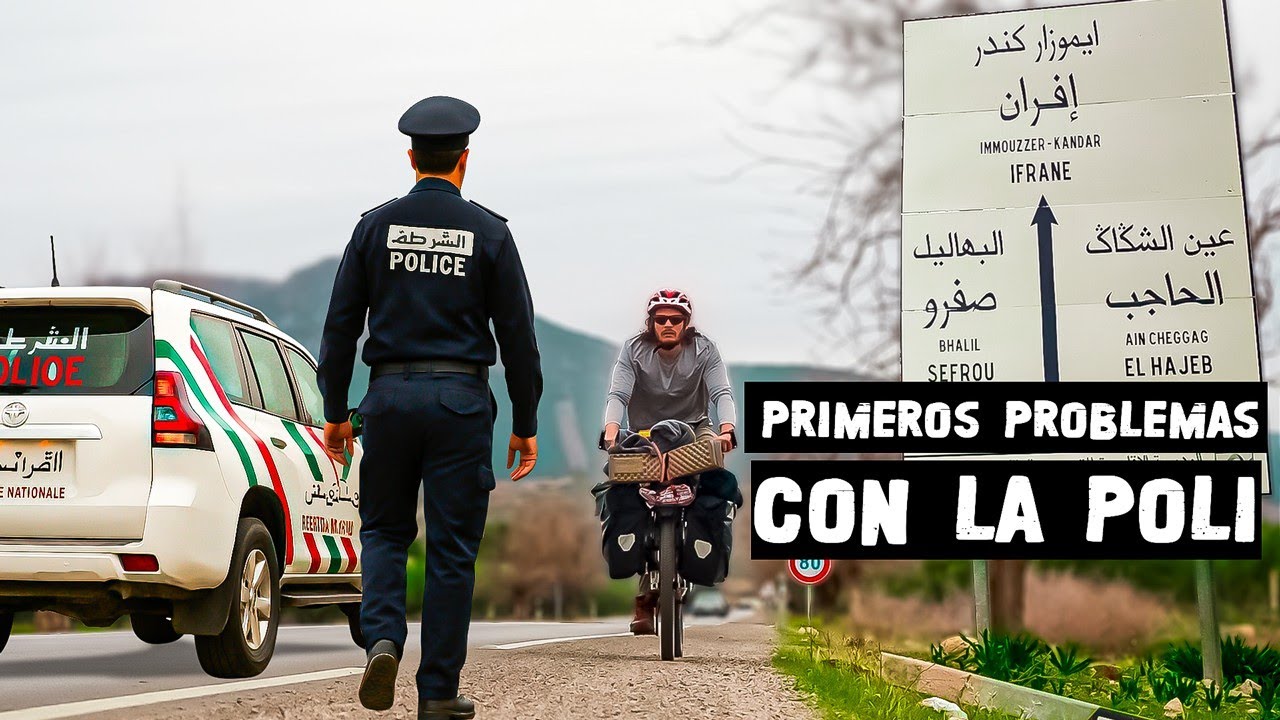 La POLICIA NOS PERSIGUE en MARRUECOS