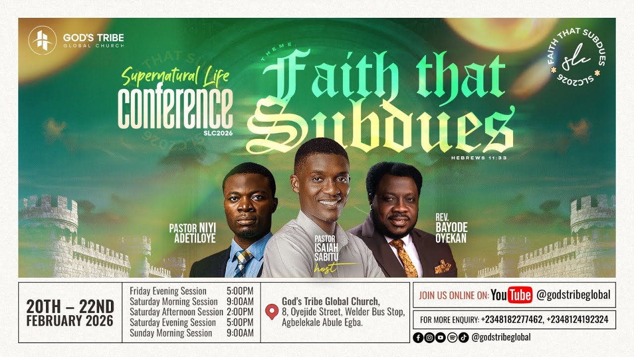 SUPERNATURAL LIFE CONFERECE 2026 || DAY 2 [Afternoon Session]