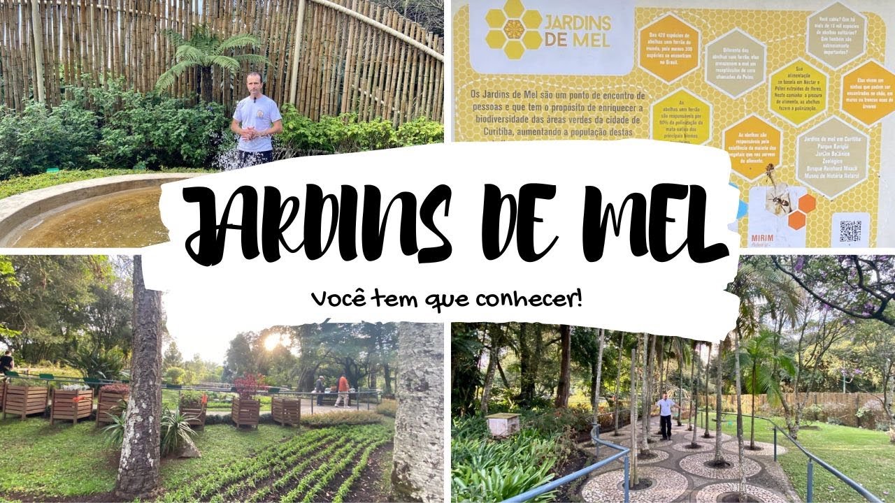 FANTÁSTICA EXPOSIÇÃO das Abelhas no “JARDINS de MEL” de Curitiba!