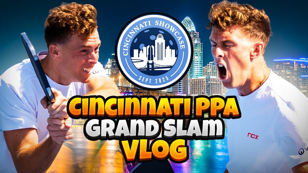 Behind the scenes of a PPA Tour Event (Pro Pickleball Tournament - Cincinnati Grand Slam)