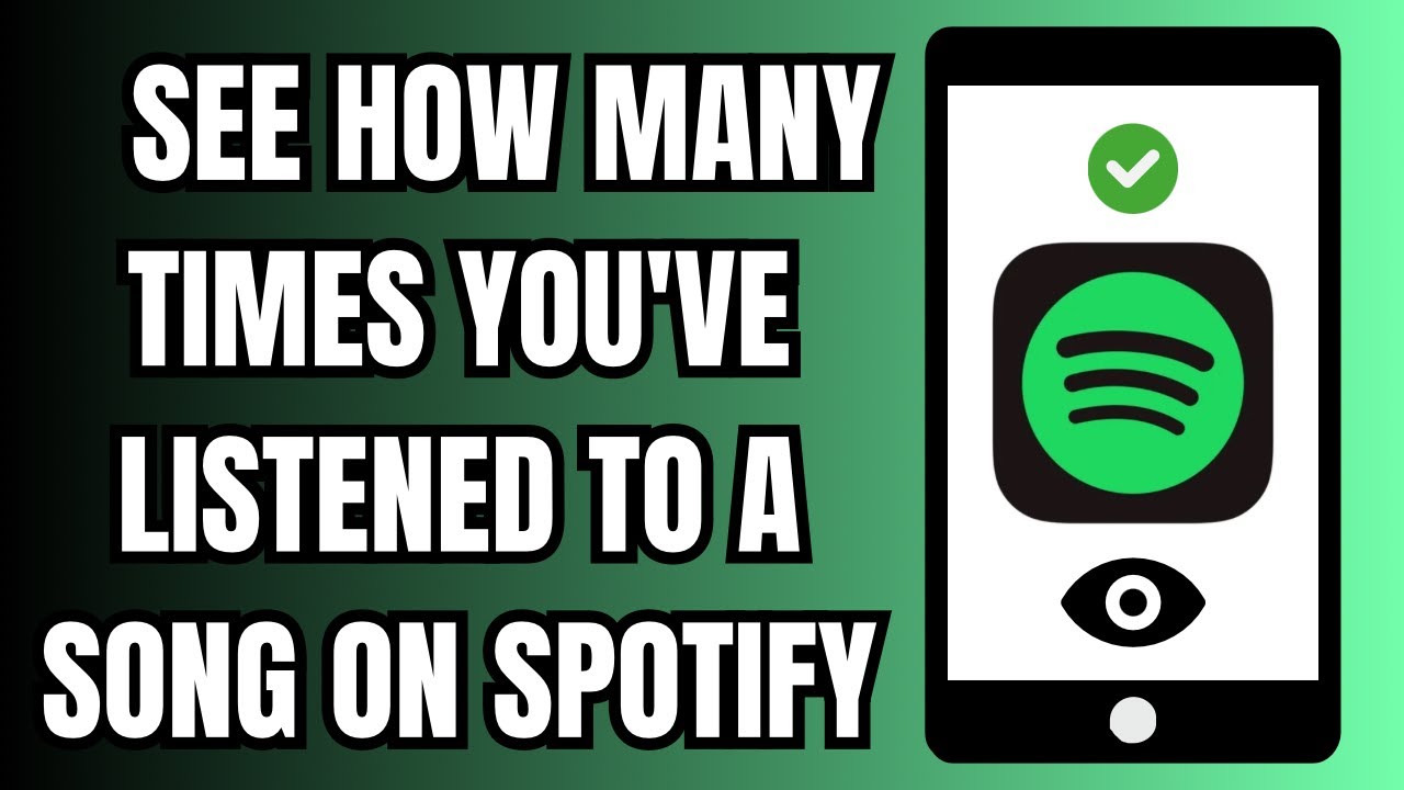 How to See How Many Times You&rsquo;ve Played a Song on Spotify (StatsCounter)