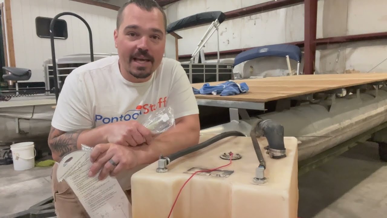 Boat Fuel Tank Restoration - NEW FUEL PICK-UP & SENDING UNIT