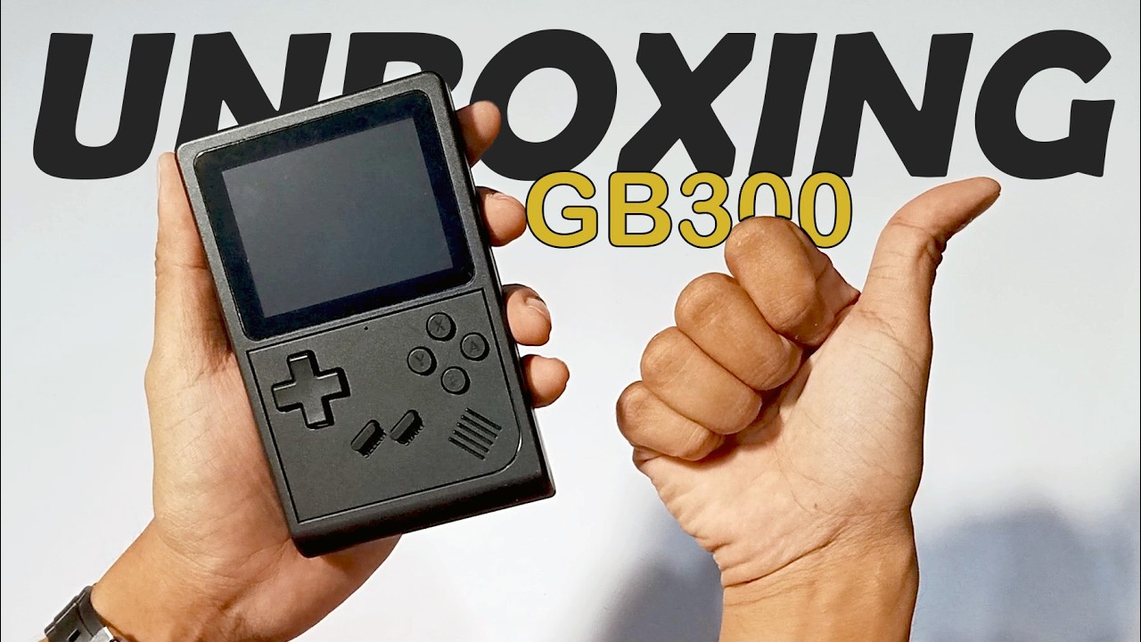Unboxing GB300 Game Console  From AliExpress