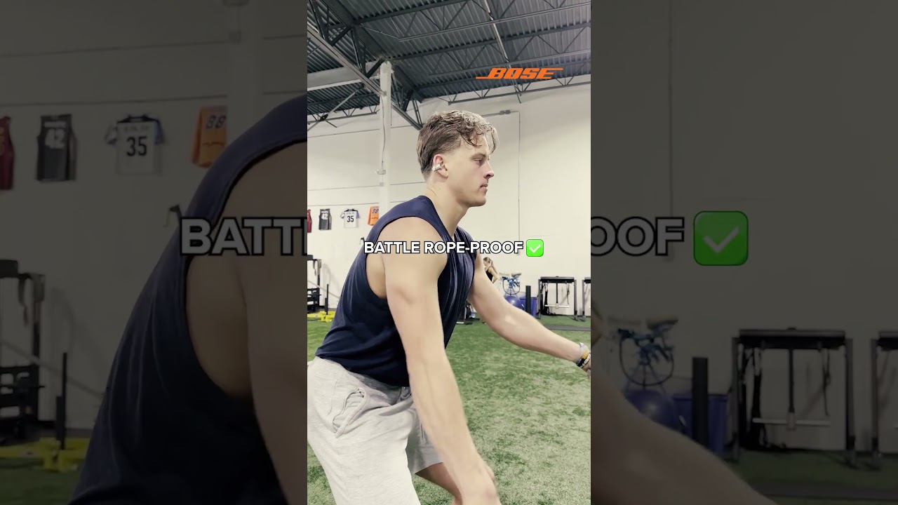 Joe Burrows&rsquo; Ultra Open Earbuds Fit Check | Bose