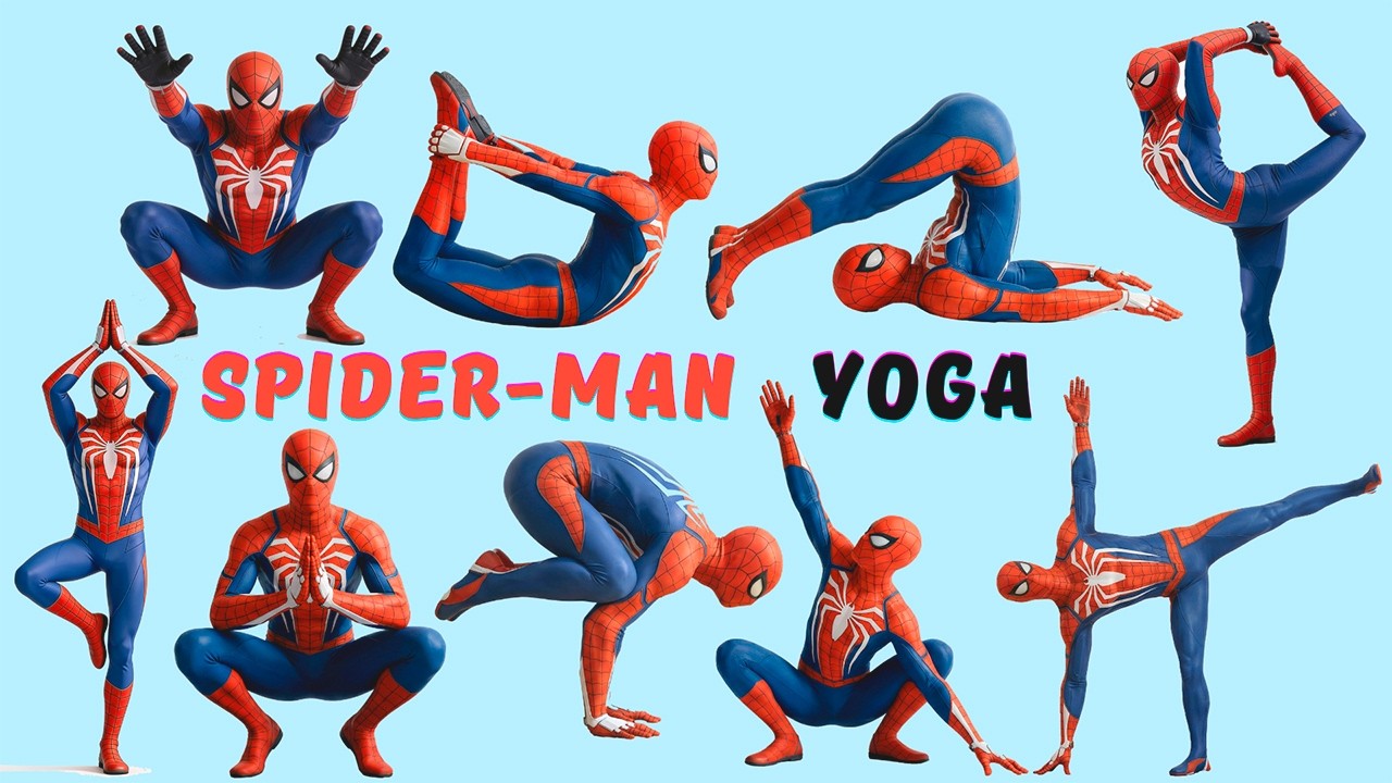 Spider-Man Morning Routines | Spider Yoga For Kids | Wake Up Strong | #yoga