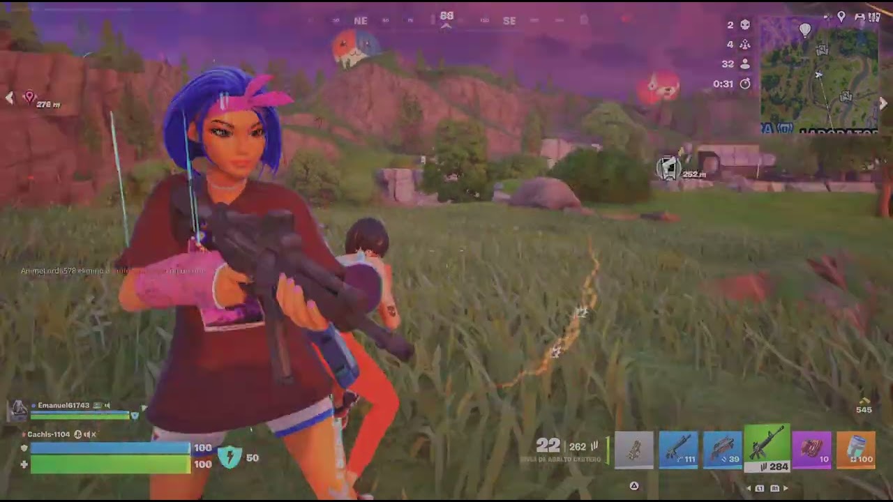 Fortnite probando anueva actualización