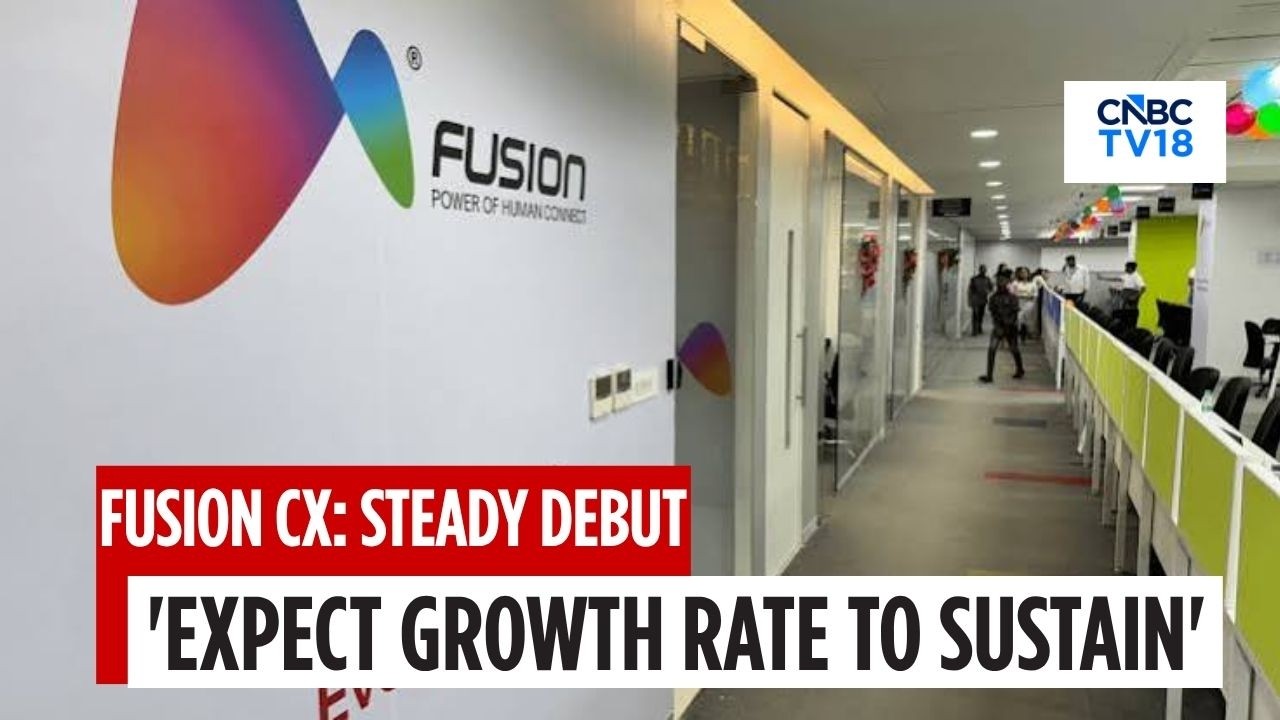 Акции Fusion CX разместились с премией 7% к цене выпуска | CNBC TV18