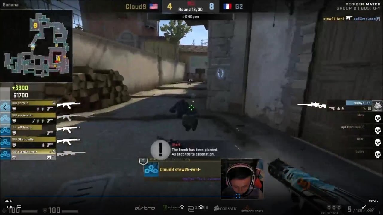 Stewie goes BM on Apex and dies
