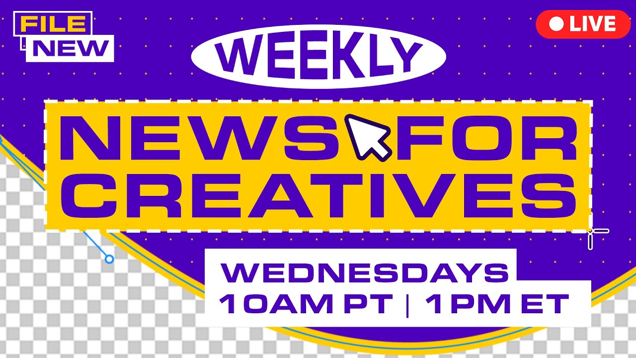 News for Creatives and Designers | File New with Ryan Selvy | Oct 15