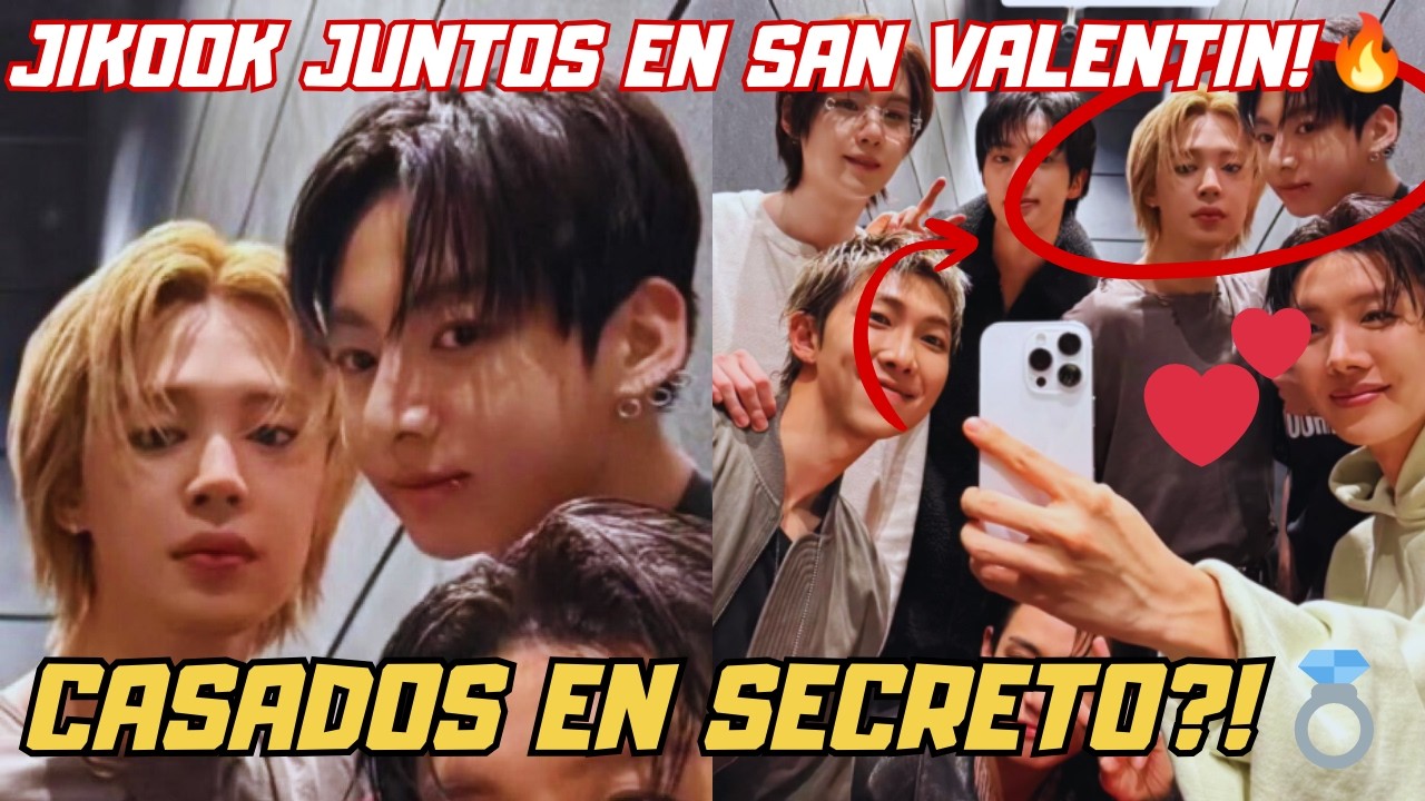 JIKOOK CASADOS?!😱 JIMIN Y JUNGKOOK PASAN JUNTOS SAN VALENTÍN!💕