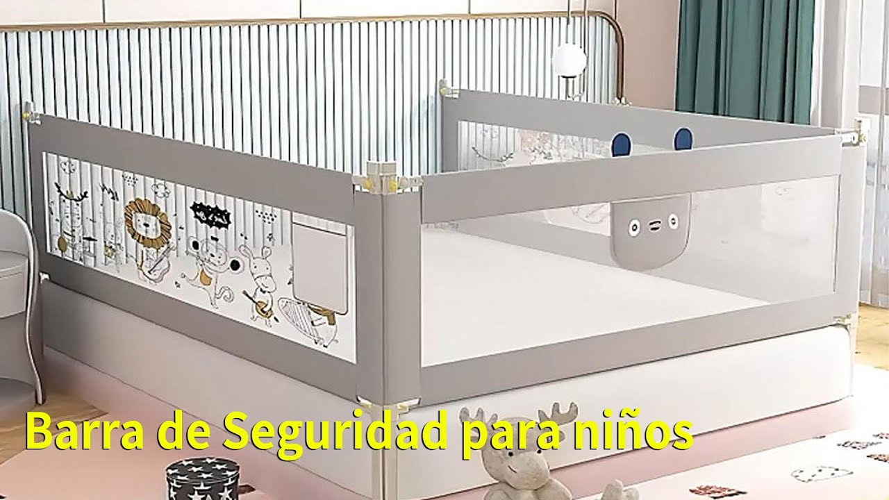 Barandal Para Cama, Marca Seguridad Para Niña