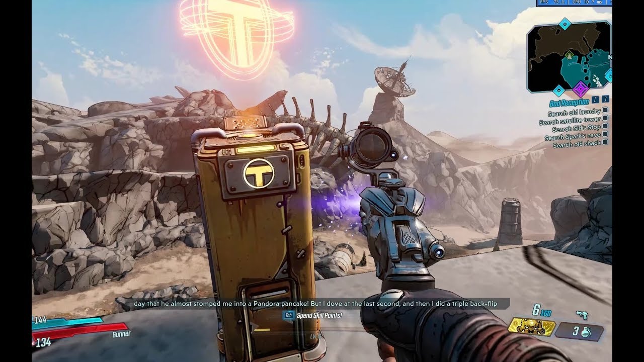Borderlands 3 - Find Typhon DeLeon logs 1 | location in The Droughts