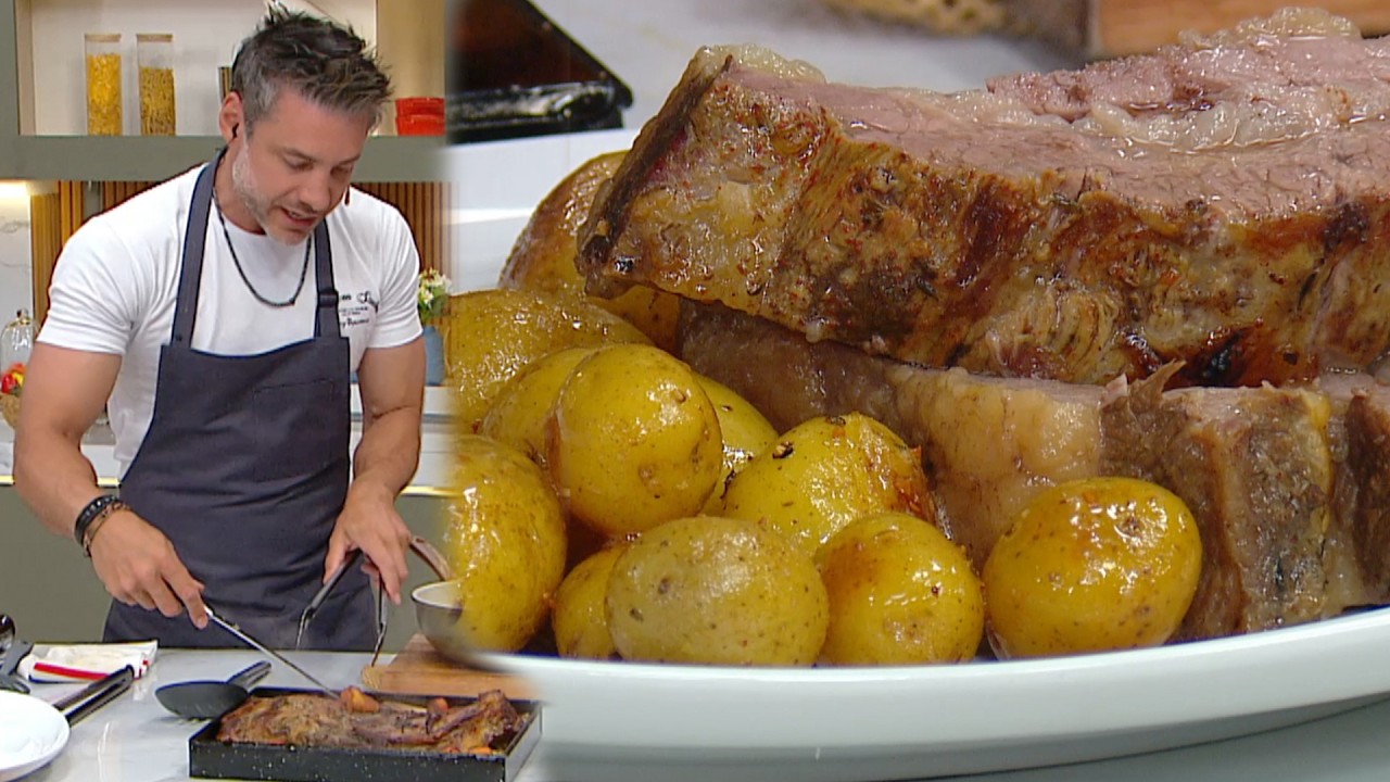 TAPA DE ASADO AL HORNO CON PAPINES SALTEADOS: paso a paso esta recetaza de Rodrigo Cascón
