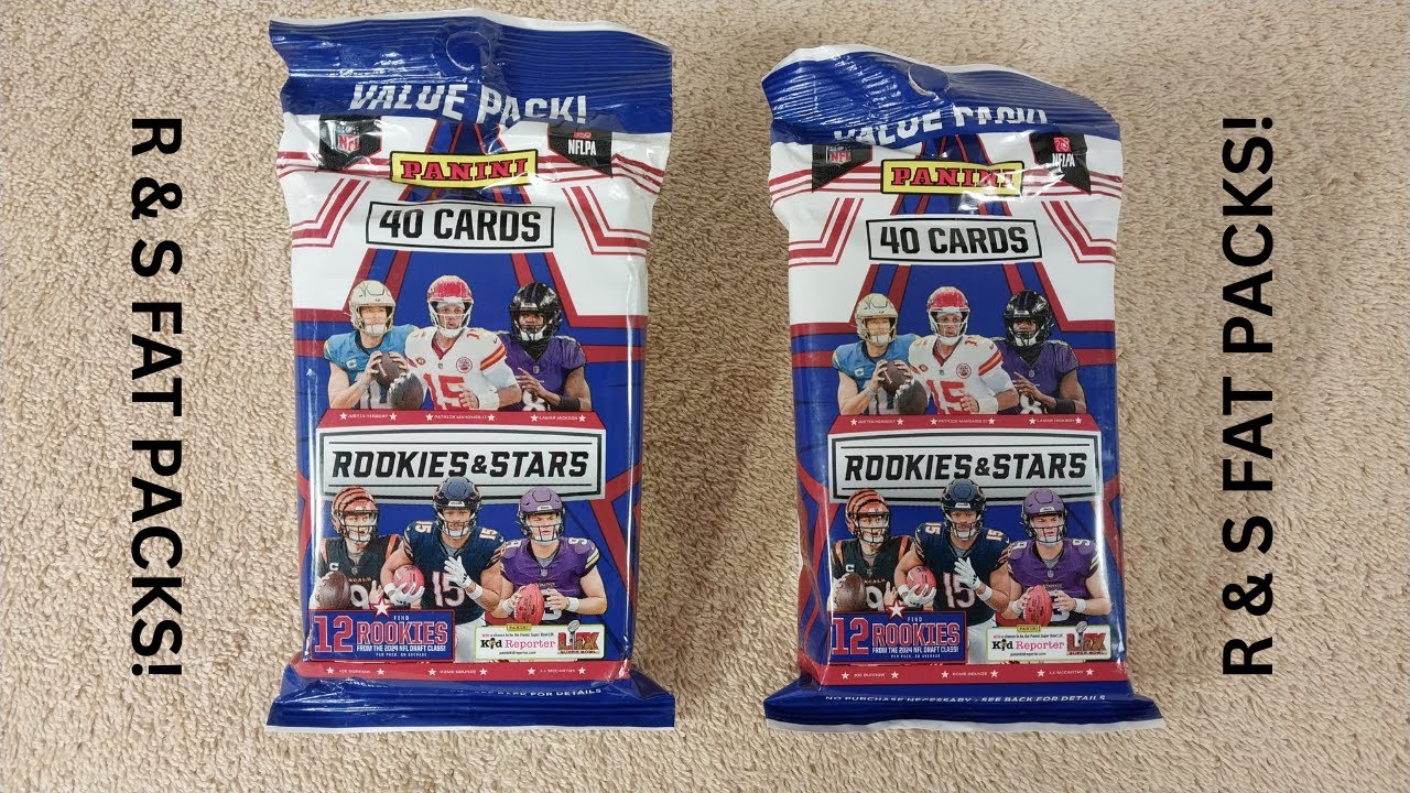 2024 Rookies & Stars Value Packs - Exclusive Green Parallels | Football Cards