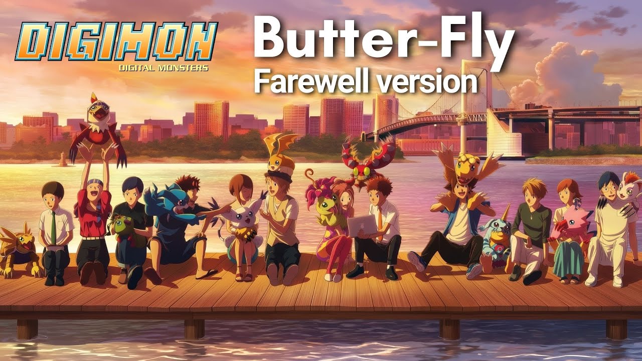 Digimon: Butterfly (Farewell Version) | Intrumental Cover