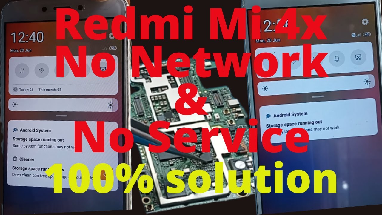 mi redmi 4x (redmi 4) no network no service solution 100 % solution