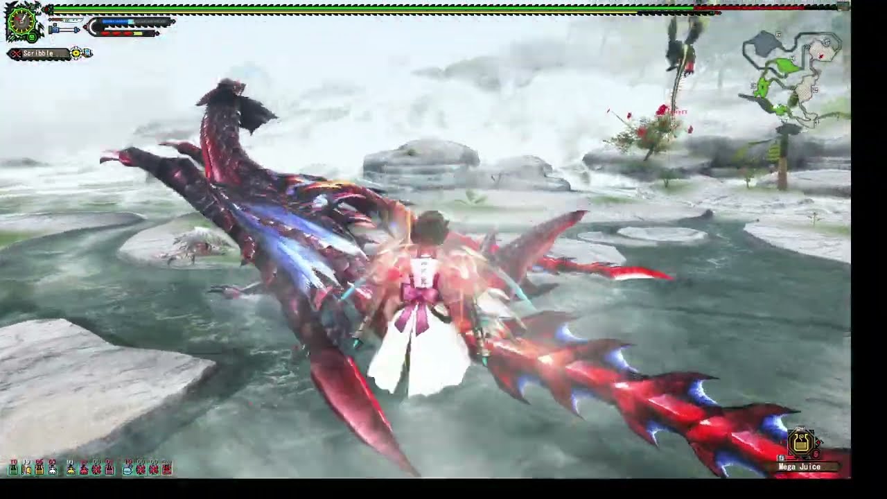 MHFZ - Solo Zenaserisu Bounty with Tonfas [8:32]