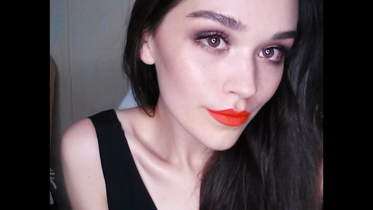 Get Ready With Me | Orange Lips