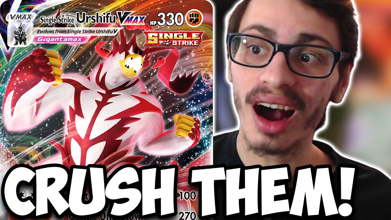 Single Strike Urshifu VMAX KOs Anything! CRUSH The Opponent's Active Pokemon PTCGL