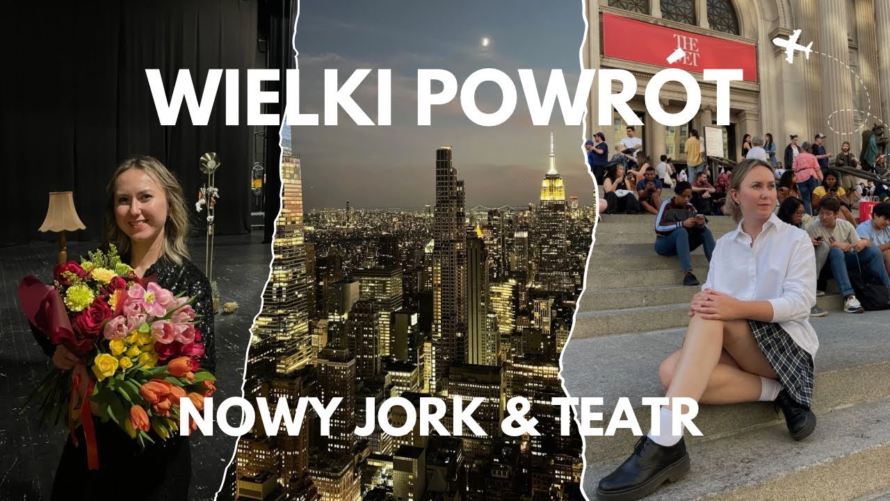 zostałam AKTORKĄ i poleciałam do NYC | life update vlog