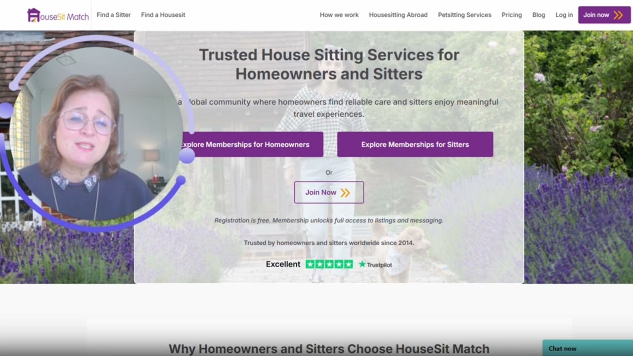Personal message from Lamia about HouseSit Match to members