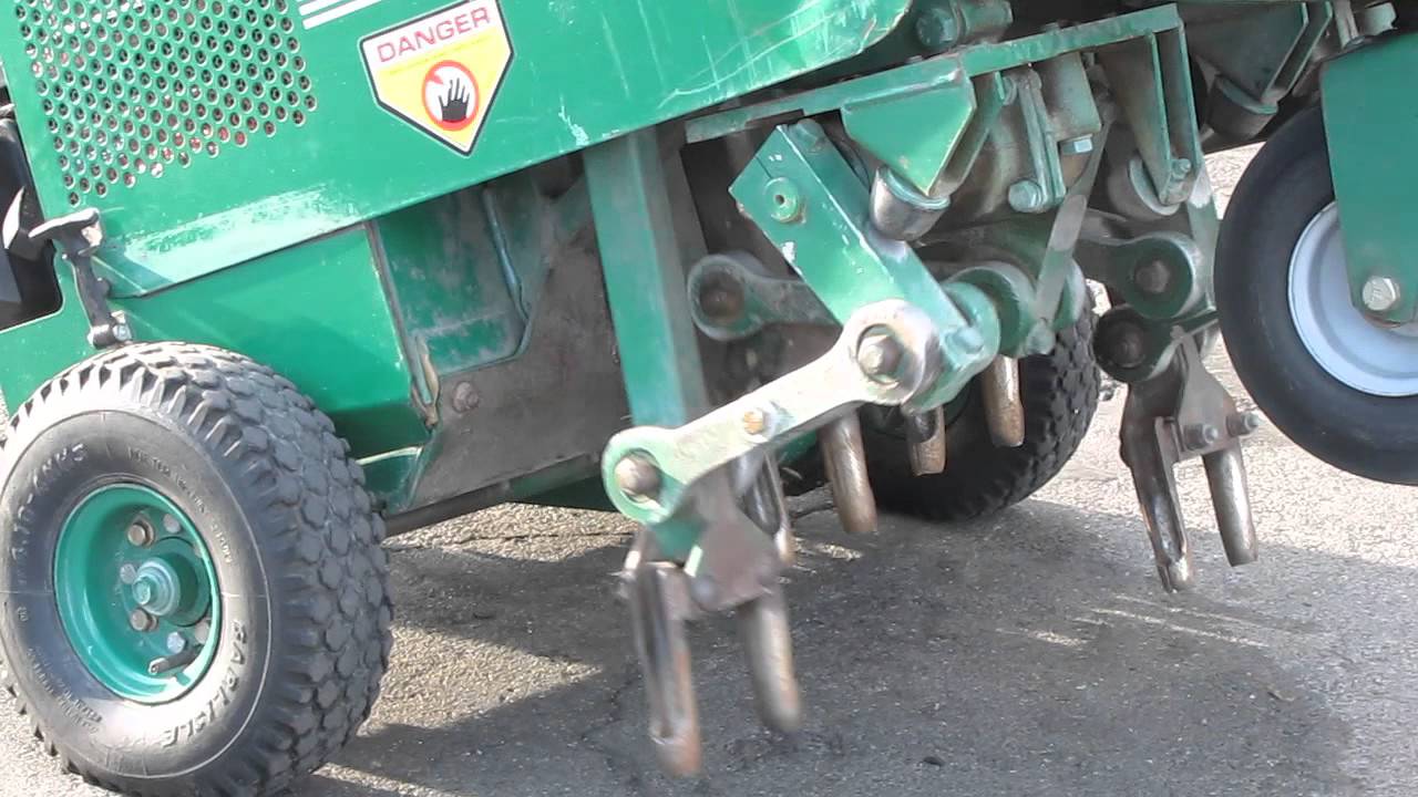 Ryan Lawnaire 28 Walk Behind Lawn Turf Core Aerator Plugger 7.5hp Gas Engine