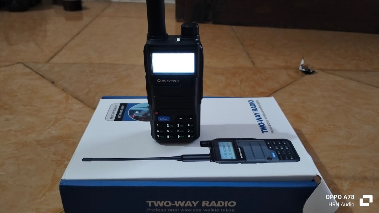 Unboxing Paket HT Motorola GP 320