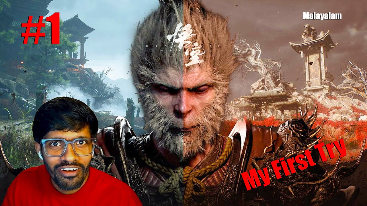 🔴 Black Myth: Wukong _ shorts | My First Try |MALAYALAM | XLANTIS CITY | KC -വീരപ്പൻ | KIND CYCLONE