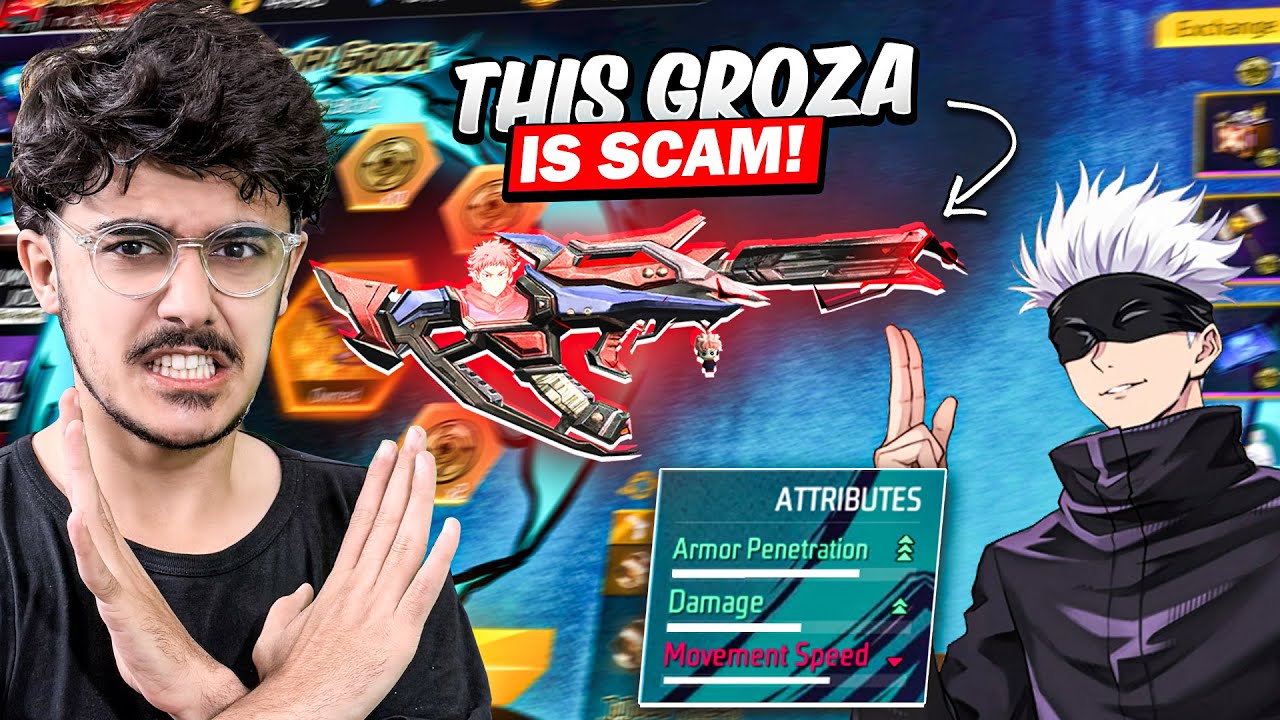 New YUJI Itadori Groza Is a SCAM 😭| Garena Scamming Players? Free Fire