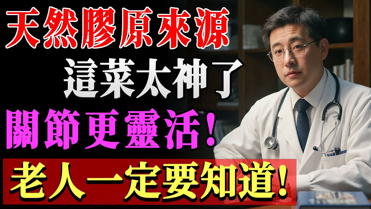 醫師都驚呆：這種天然菜竟是膠原蛋白冠軍，比保健品效果強十倍！