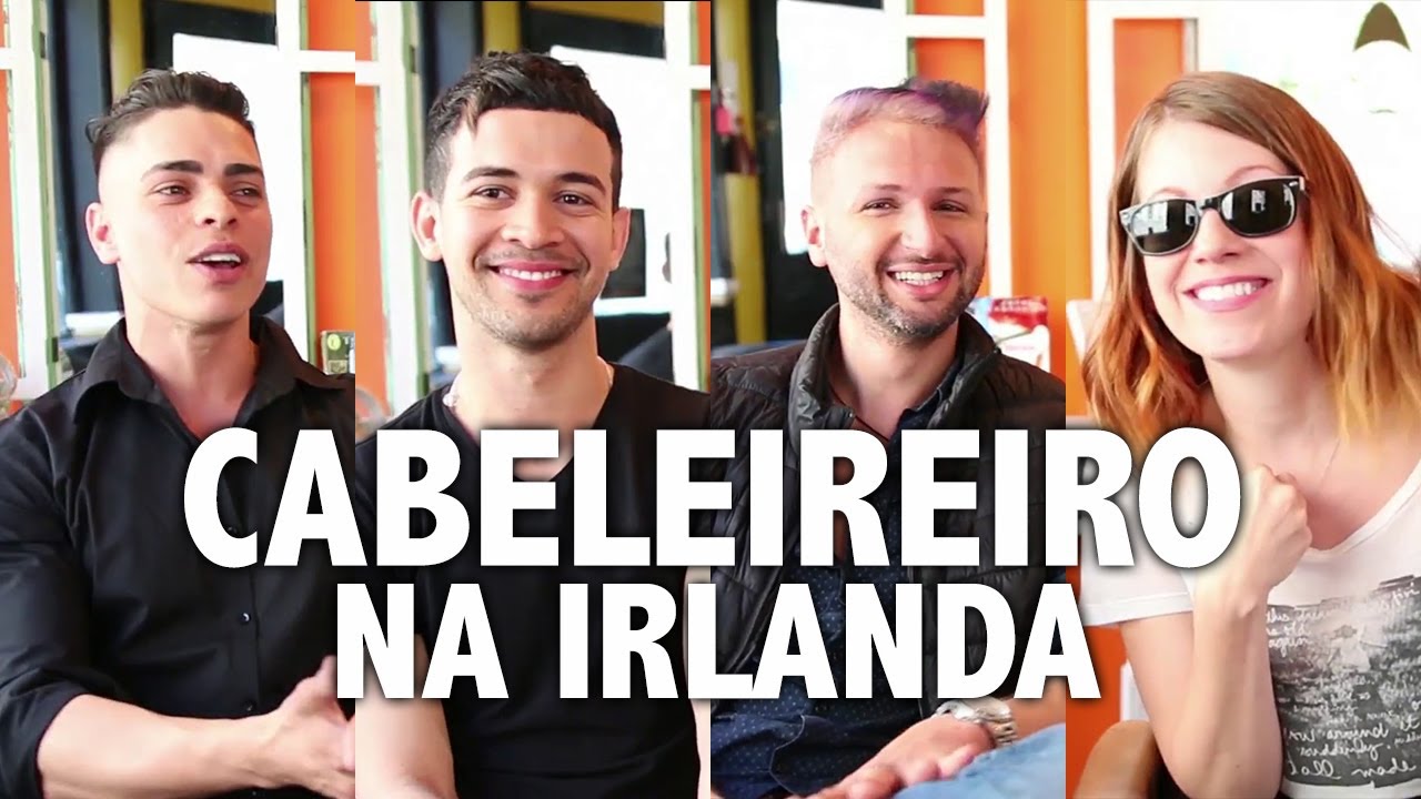 Como é ser CABELEIREIRO na Irlanda - PCVV#139