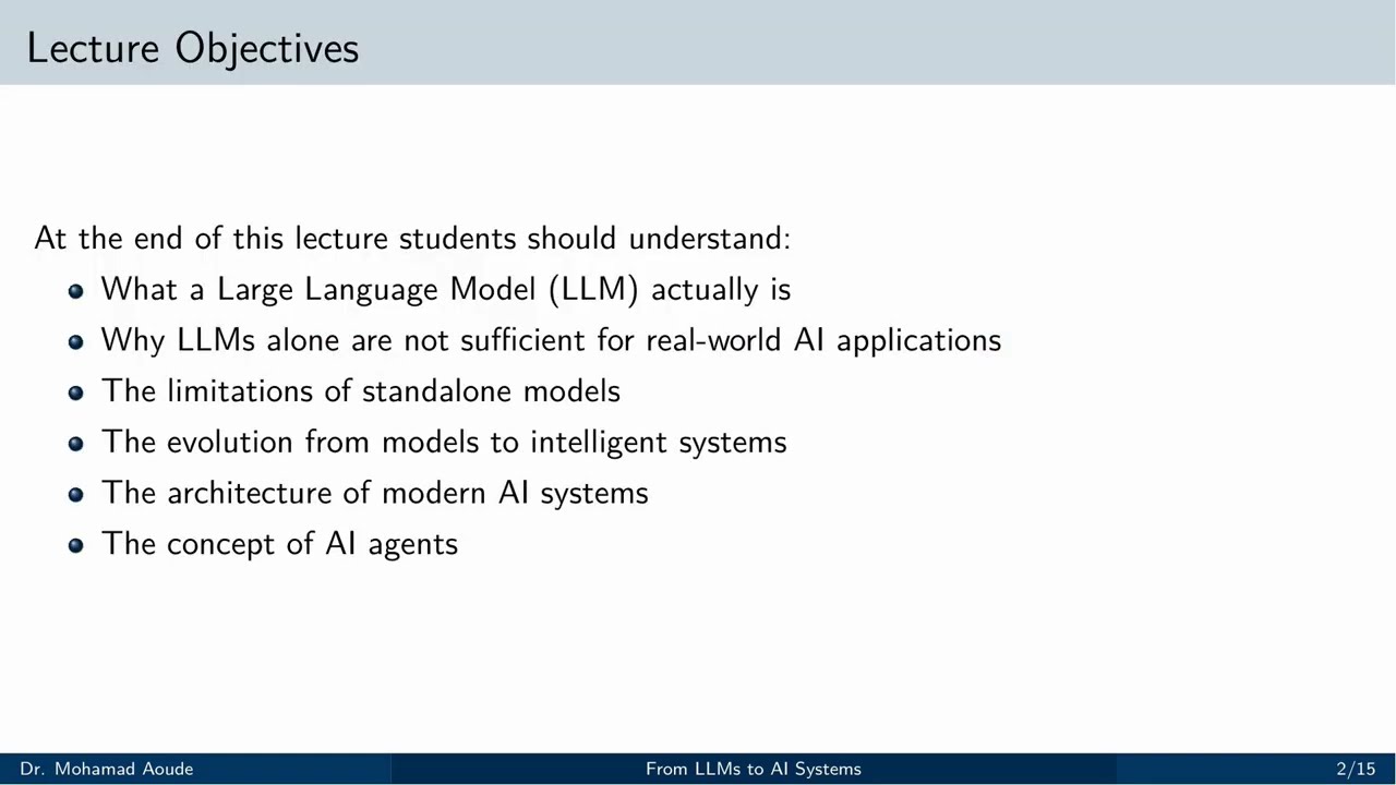 From LLMs to AI Systems