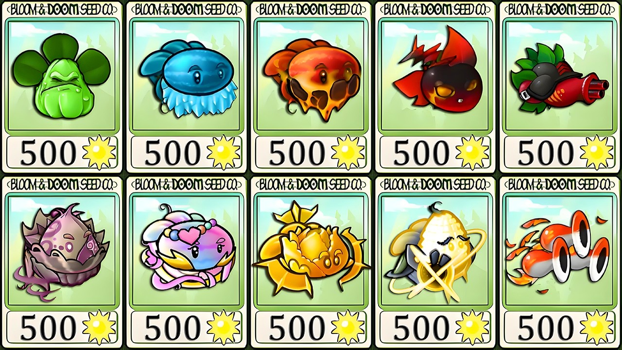 PVZ Fusion 3.4 Challenge - All BLOVER Plants Fusion Showcase!