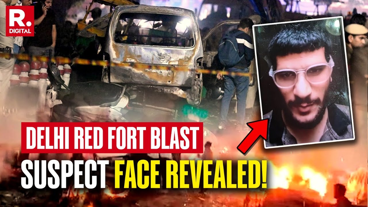 Delhi Red Fort Blast: Viral CCTV Footage Reveals Suspected Bomber's Face! |  Who's Dr. Nabi?